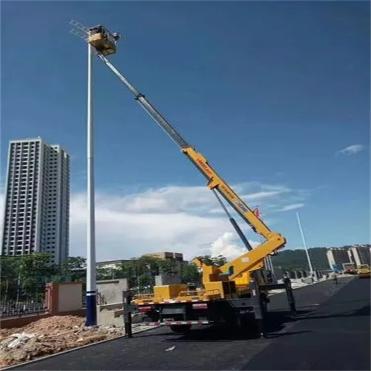 保康维修路灯的曲臂升降车出租