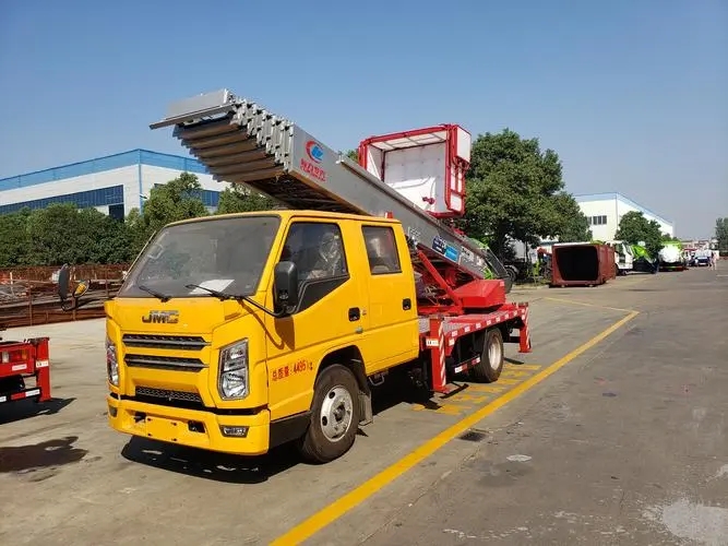 保康附近云梯车出租 砂石搬运